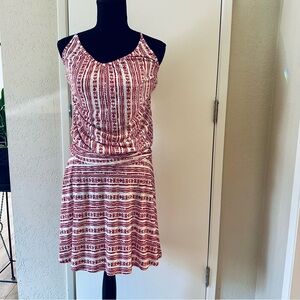 Lascana Sun Dress -Size 4- Lascana Red & White